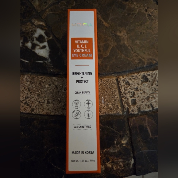 Moira Vitamin B, C, E Youthful Eye Cream, a clean beauty product made in Korea. - Picture 2 of 4